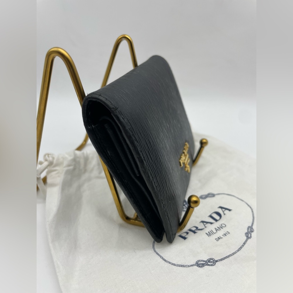 Prada Black Leather Wallet - Picture 2 of 10